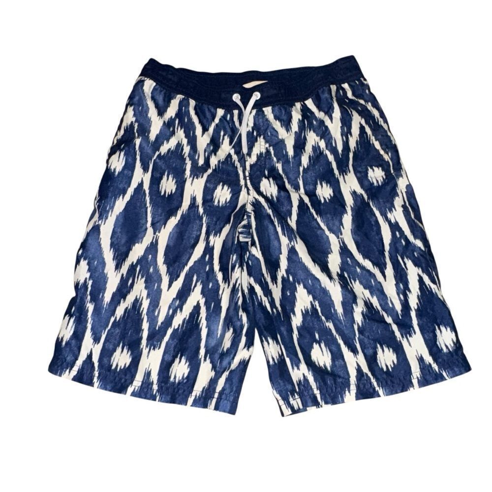Crazy 8 Navy and White Swimsuit Board Shorts